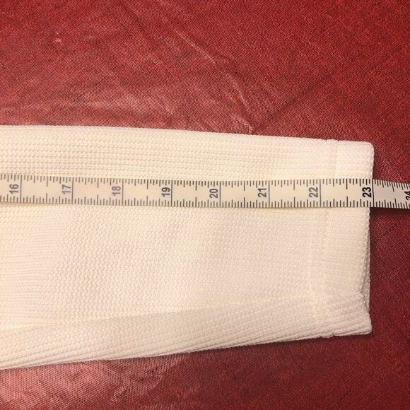 Izod Cream Long Sleeve Knit/Fleece Lined Jacket - Picture 8 of 8